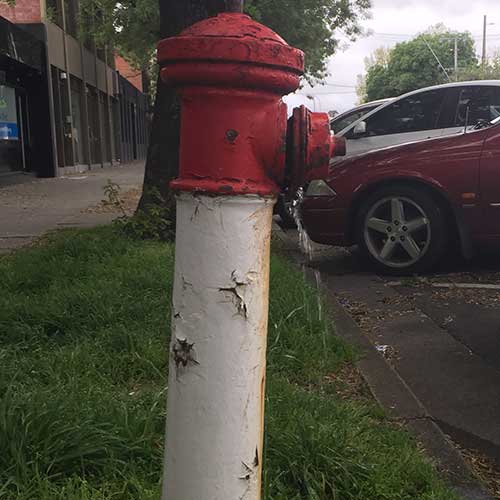 Leaking Fire Hydrant